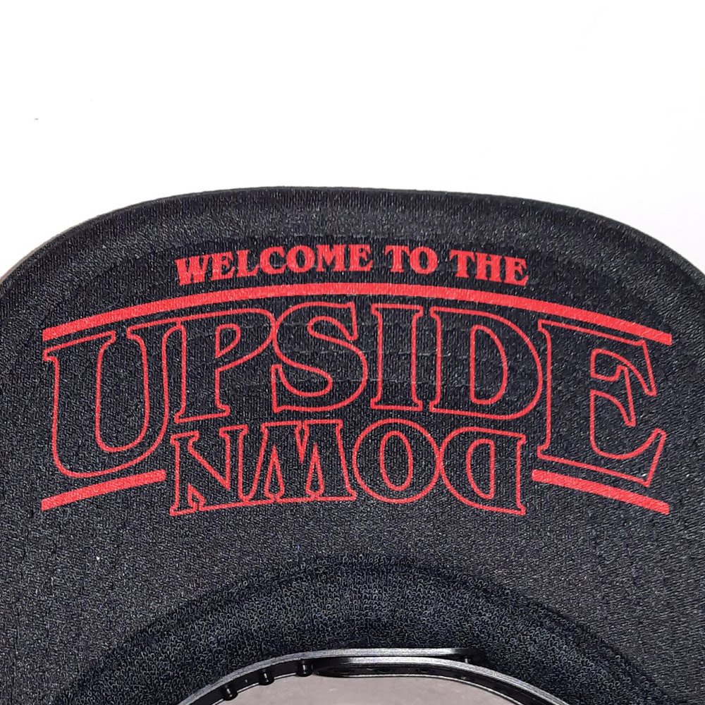 NEW Texas Rangers Stranger Things Upside Down Foam Trucker Mesh Snapback Hat - Picture 3 of 5